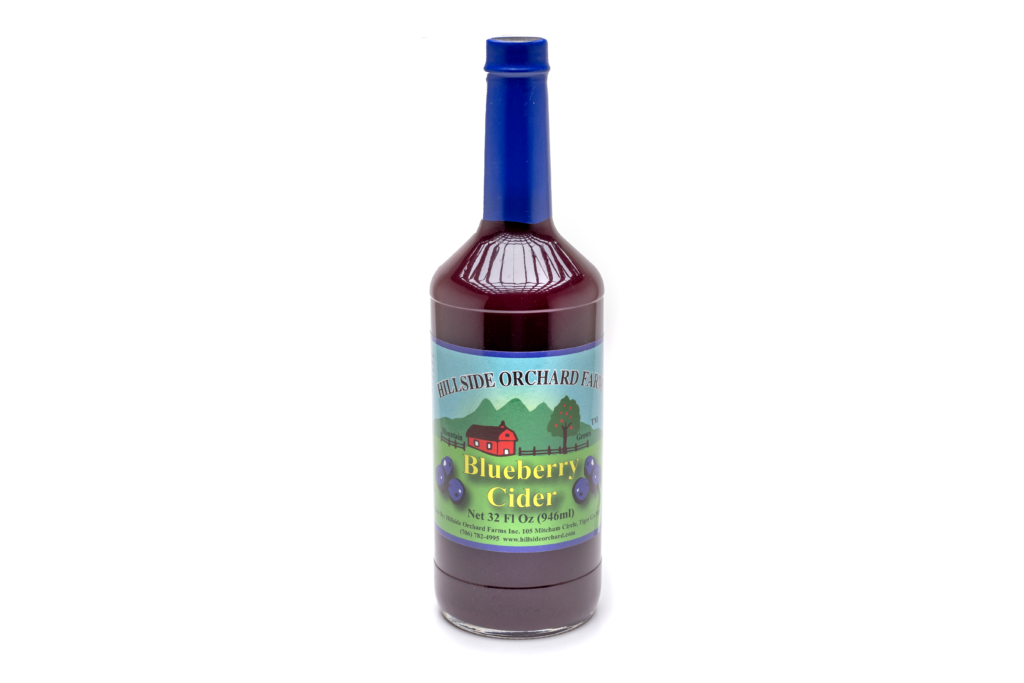 Blueberry Cider 32 oz Hillside Orchard Farms